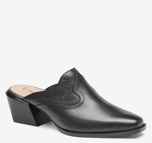 Black Full-Grain Leather