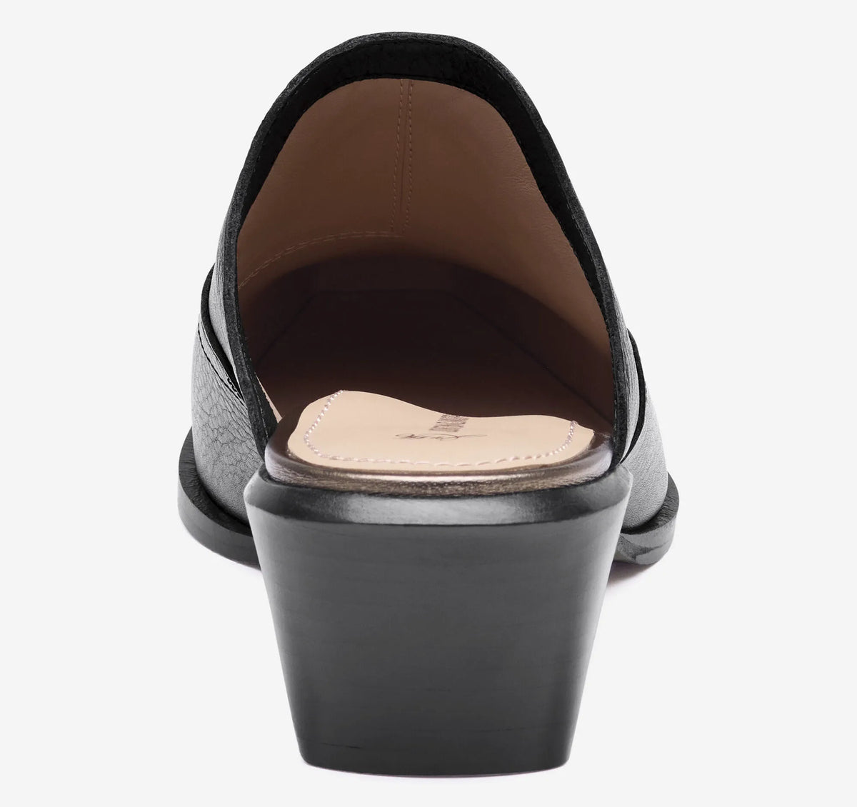 Black Full-Grain Leather