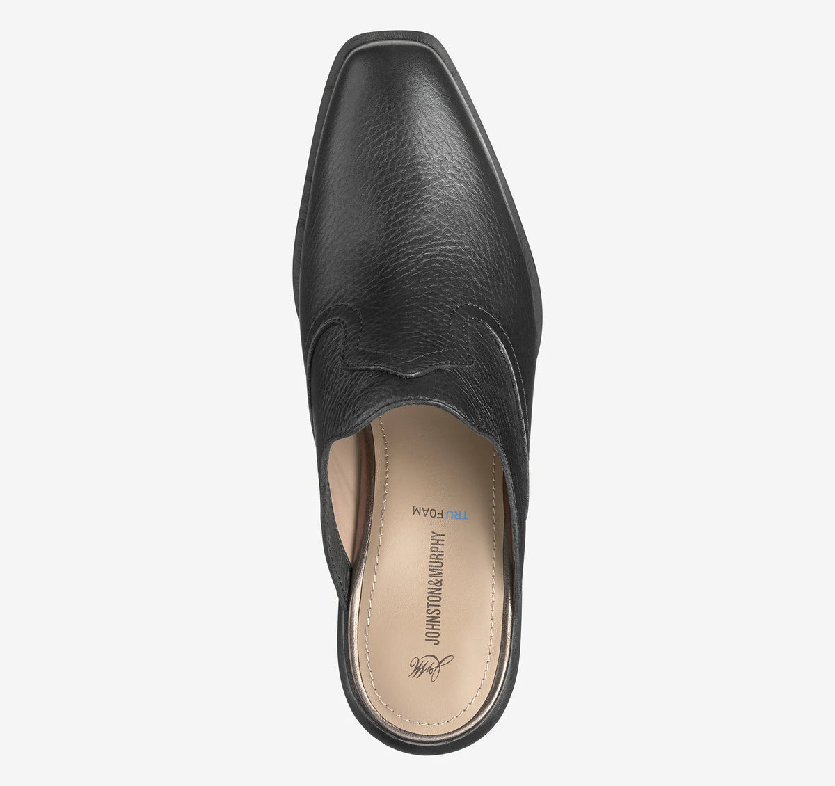 Black Full-Grain Leather