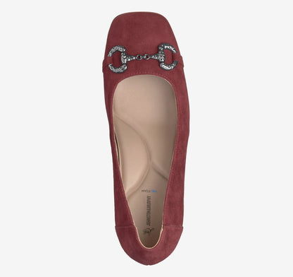 Merlot Kid Suede