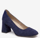 Navy Kid Suede