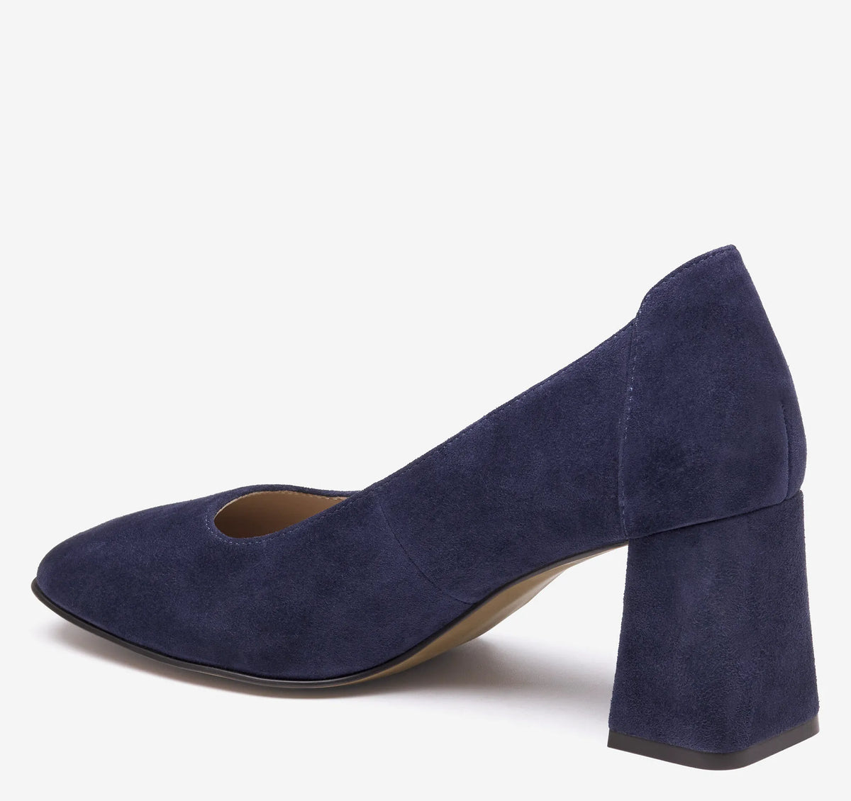 Navy Kid Suede
