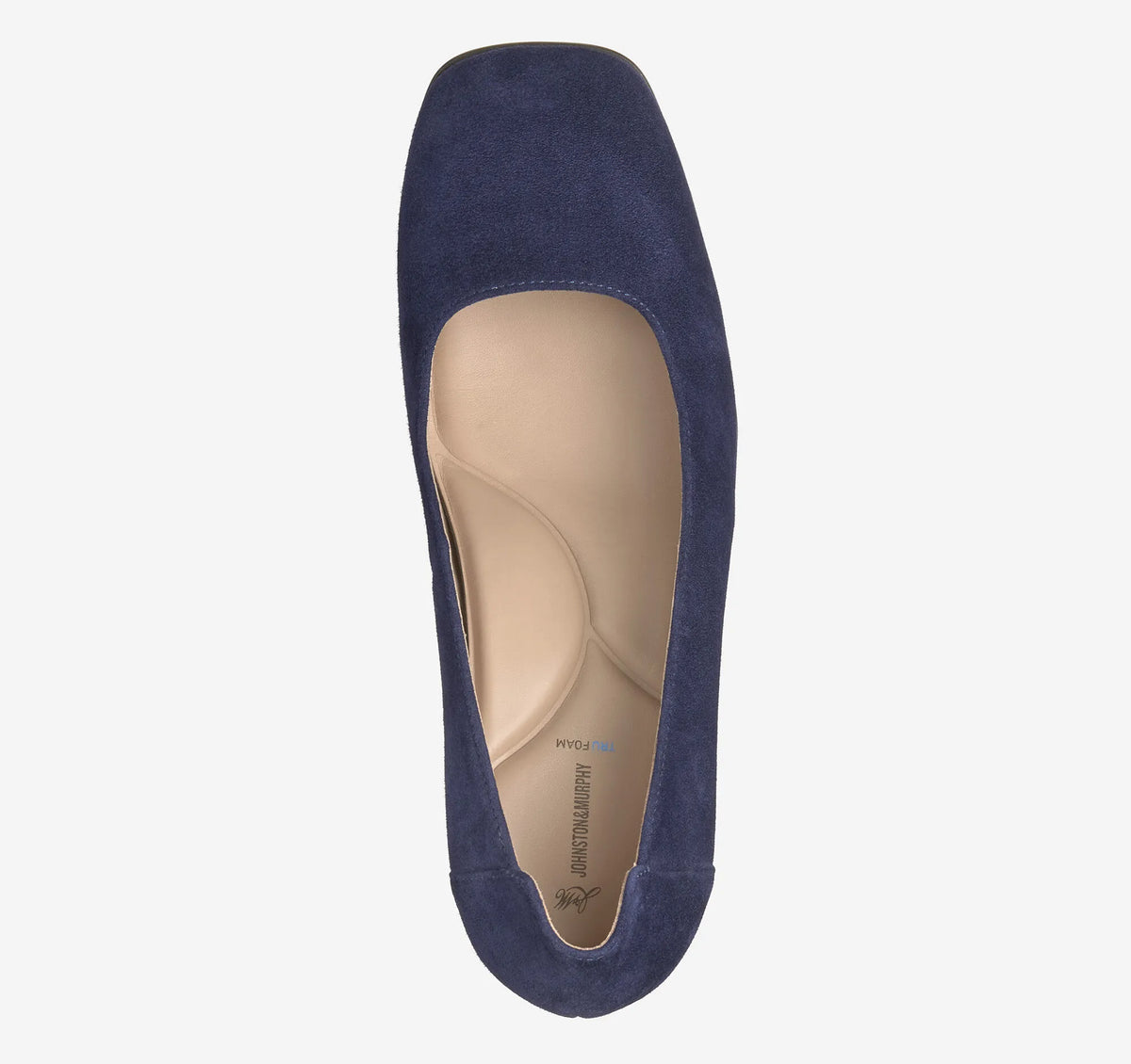 Navy Kid Suede