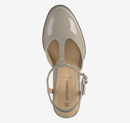 Taupe Patent Leather