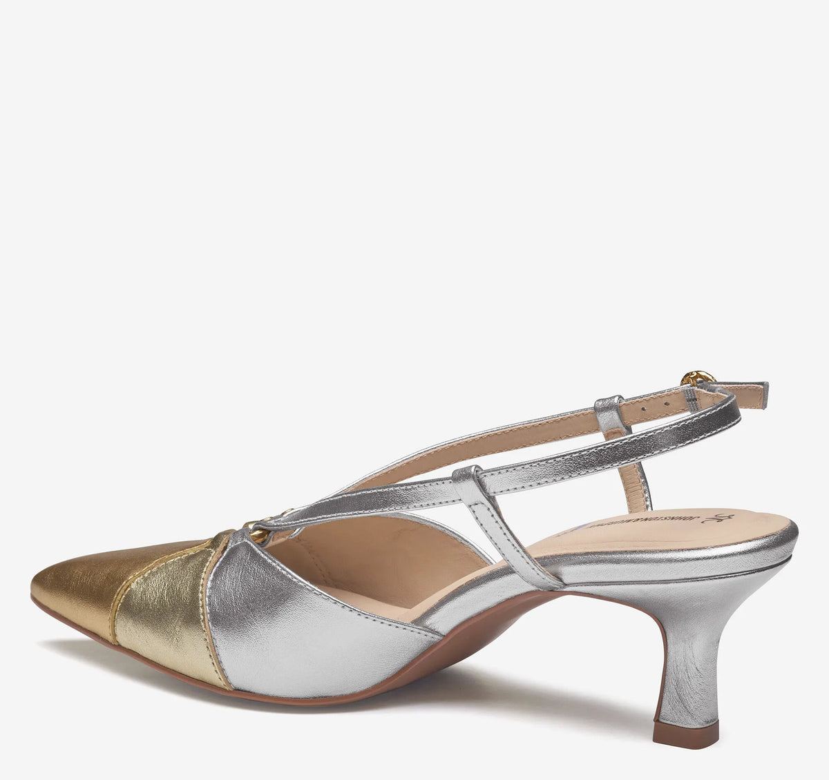 Gold Multi Metallic Sheepskin