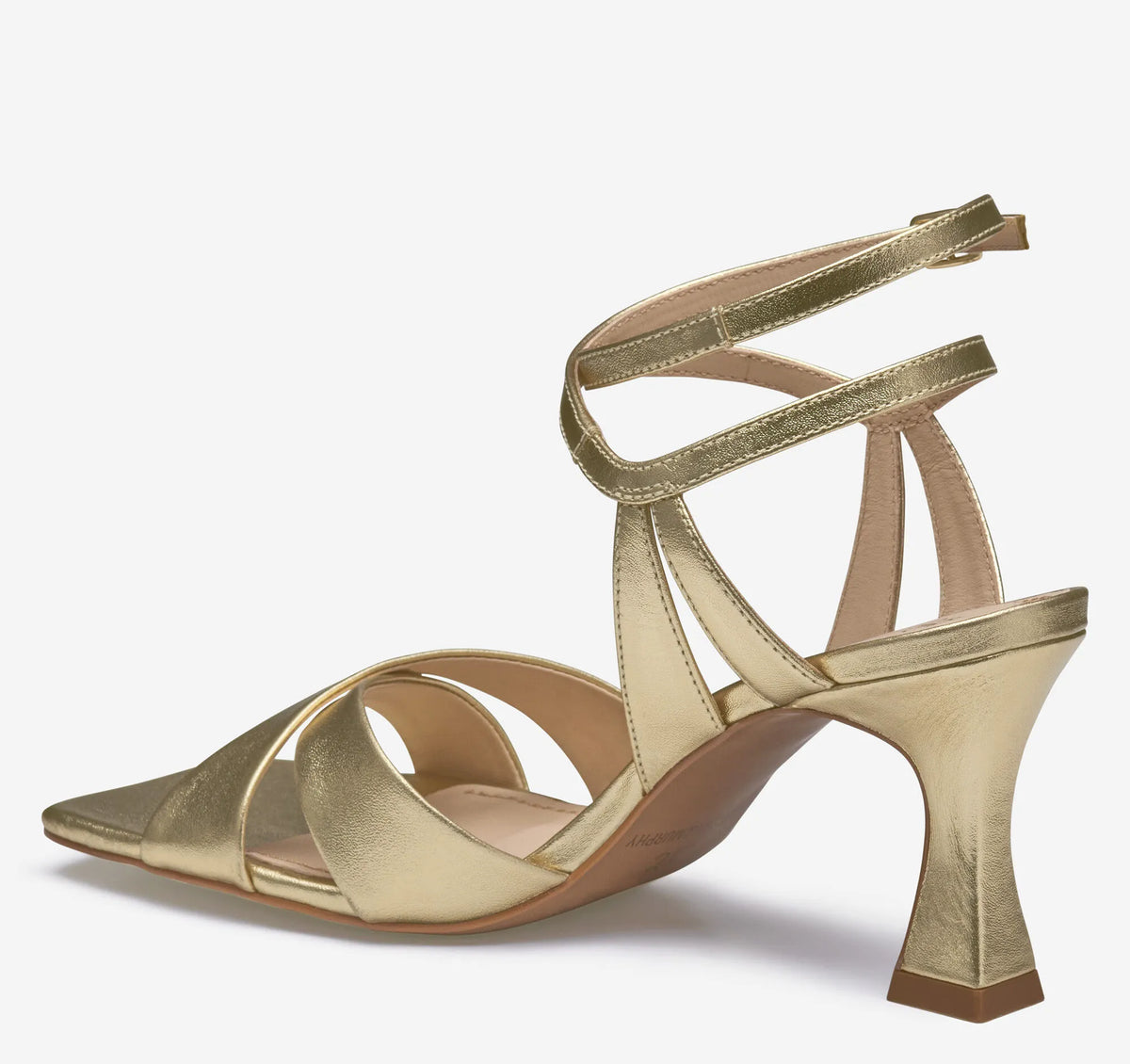 Gold Metallic Sheepskin