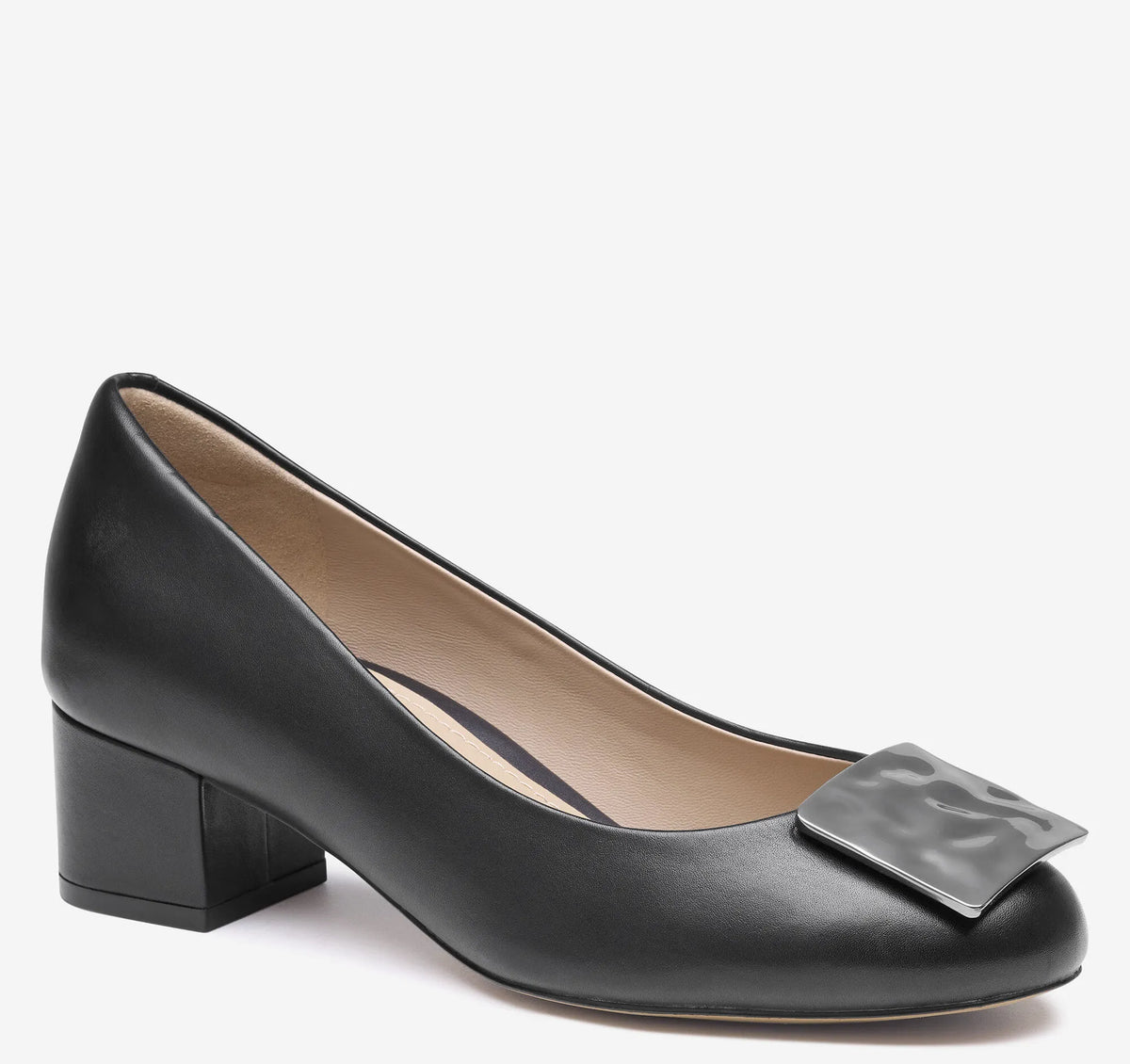 Black Nappa Leather