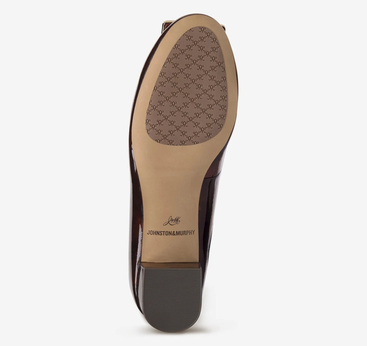Dark Brown Brushed Italian Patent Leather