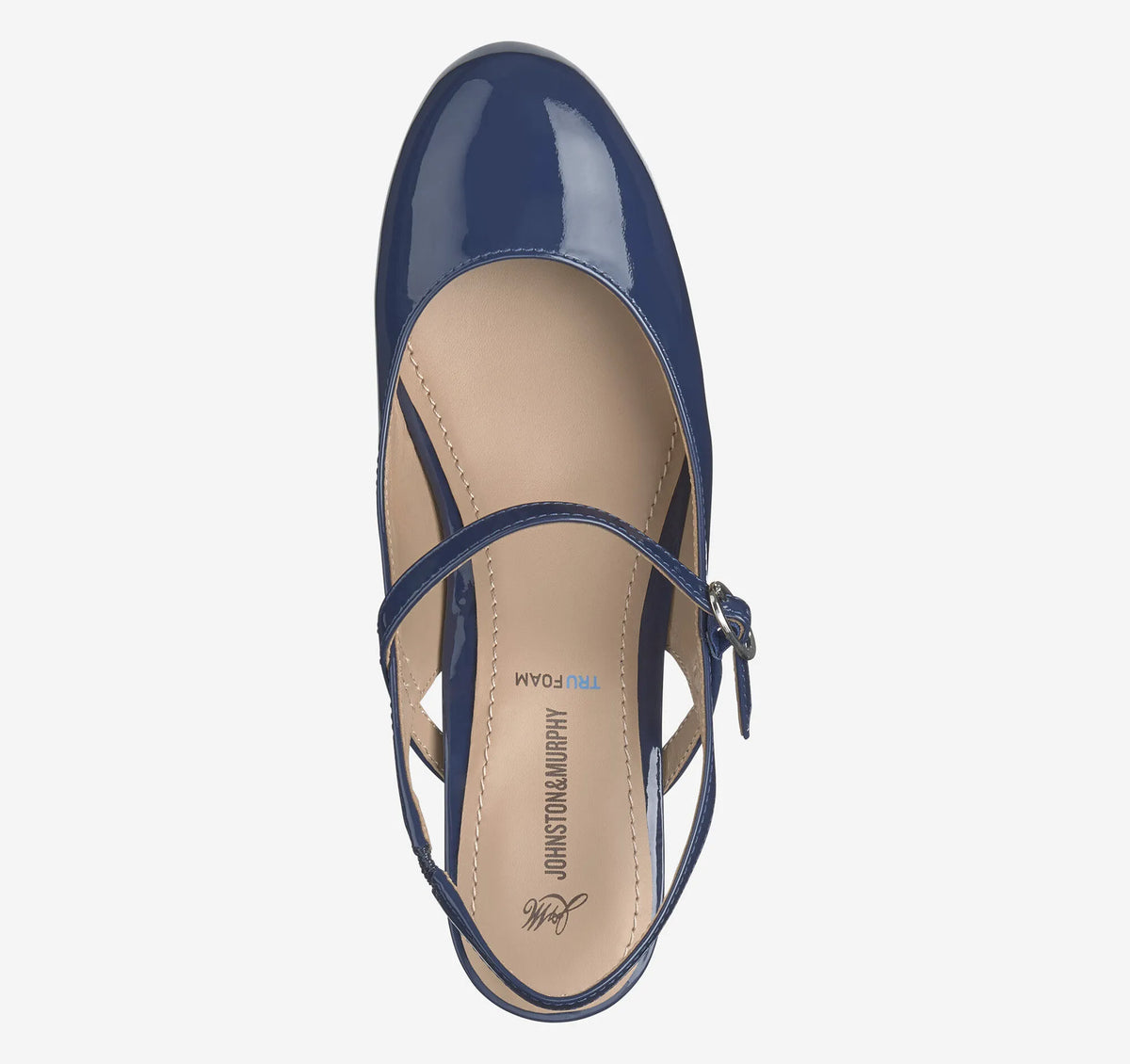 Navy Patent Leather