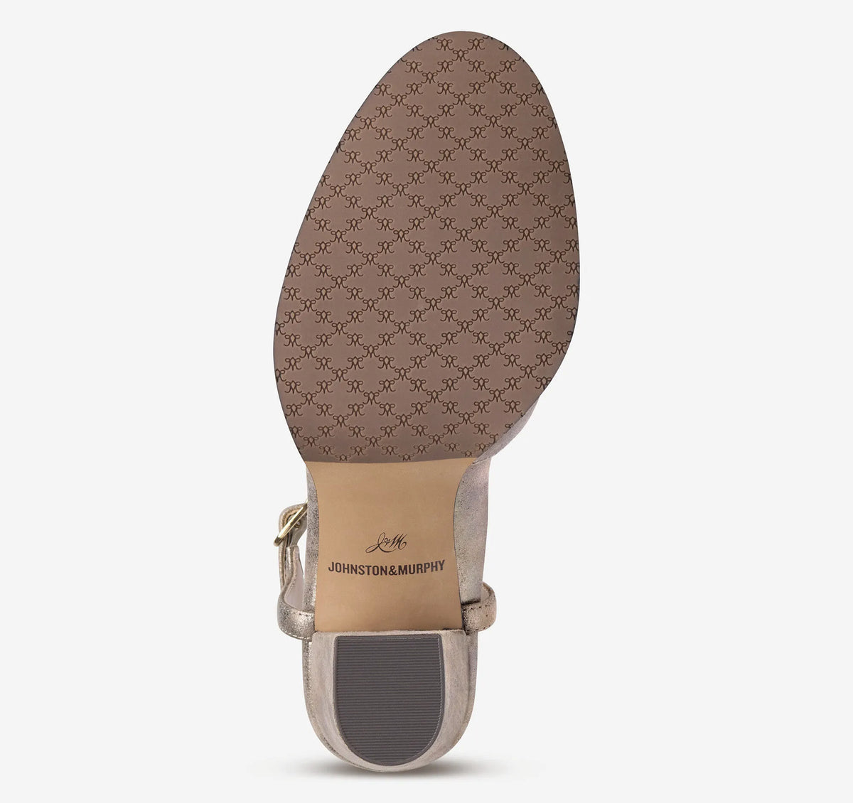 Taupe Metallic Italian Kid Suede