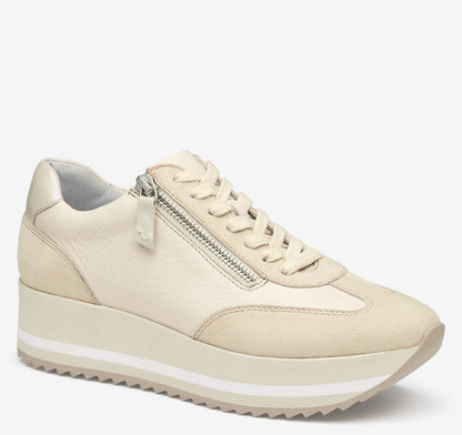 Bone Calfskin/Suede