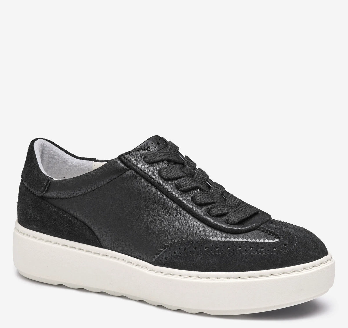 Black Glove Leather/Suede
