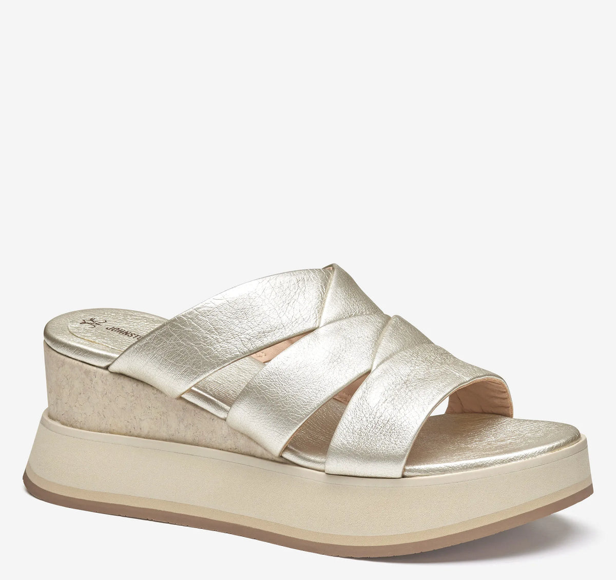 Platinum Metallic Italian Sheepskin