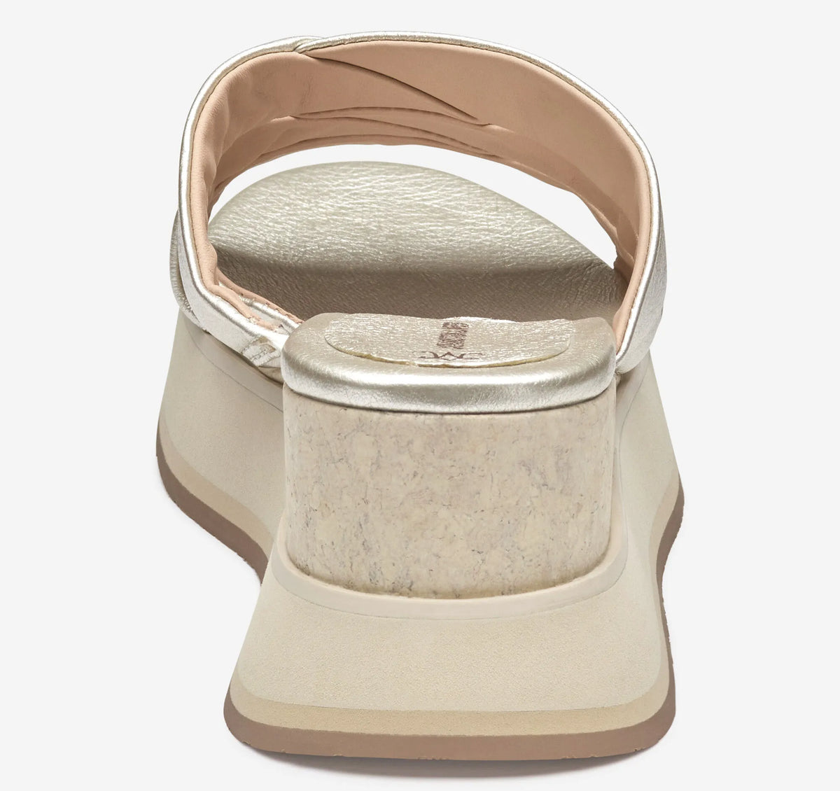 Platinum Metallic Italian Sheepskin