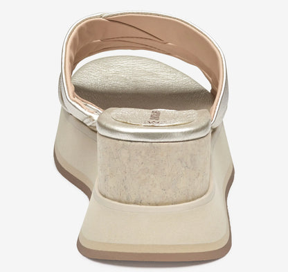 Platinum Metallic Italian Sheepskin
