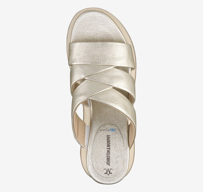 Platinum Metallic Italian Sheepskin