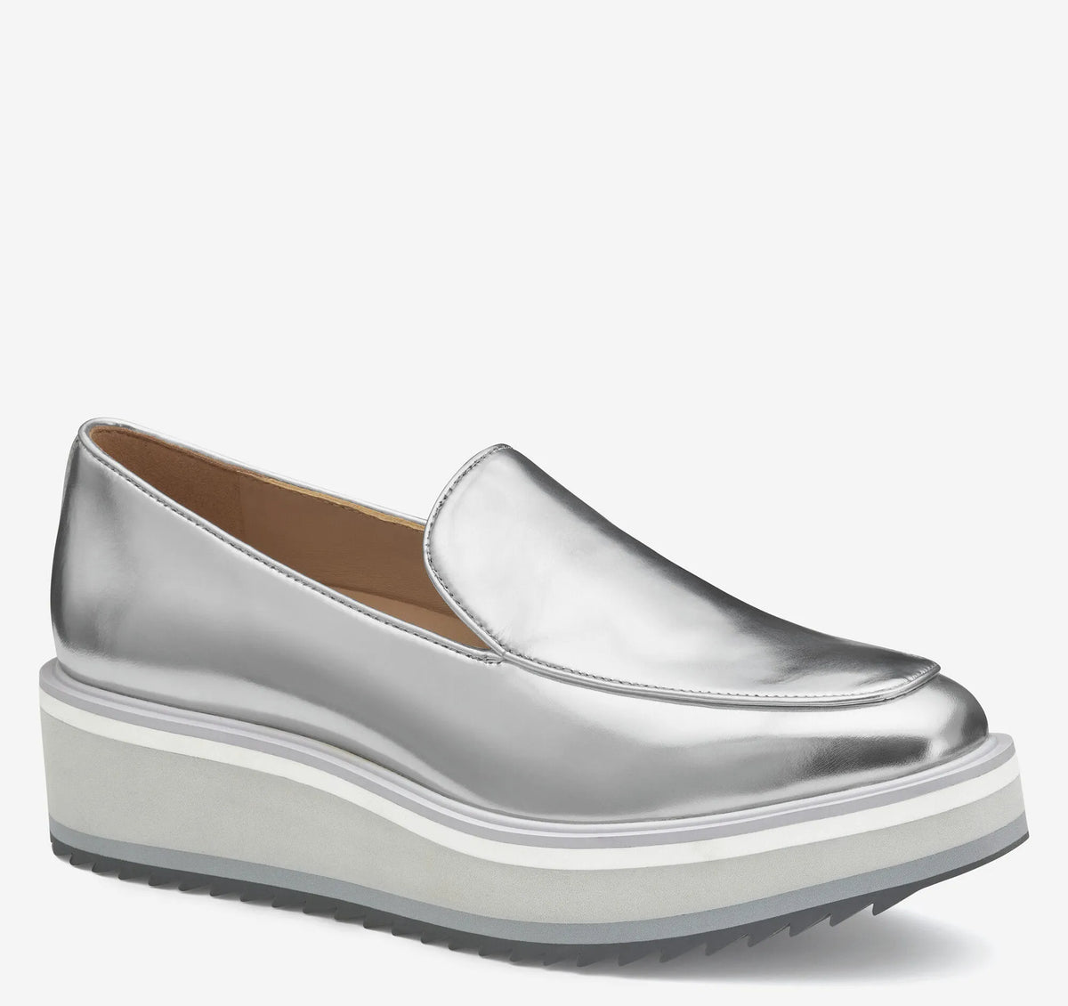 Silver Metallic Sheepskin