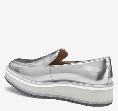 Silver Metallic Sheepskin