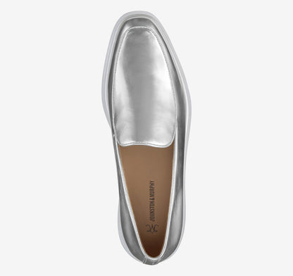 Silver Metallic Sheepskin