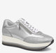 Silver Metallic Suede/Calfskin