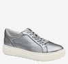 Pewter Metallic Glove Leather