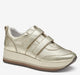 Gold Italian Metallic Sheepskin/Crinkled Sheepskin