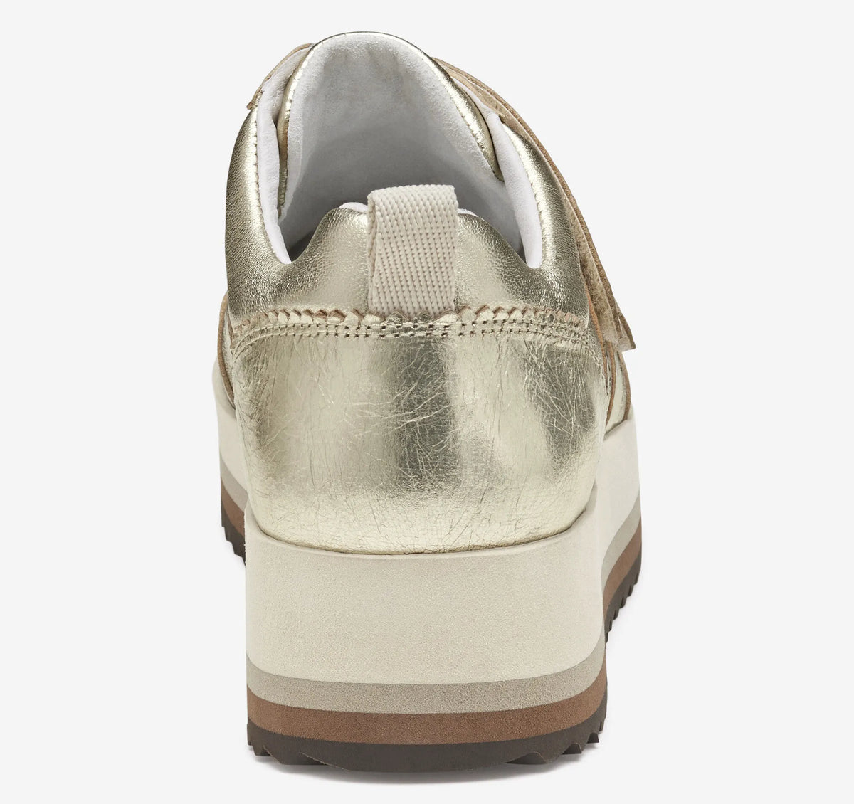 Gold Italian Metallic Sheepskin/Crinkled Sheepskin