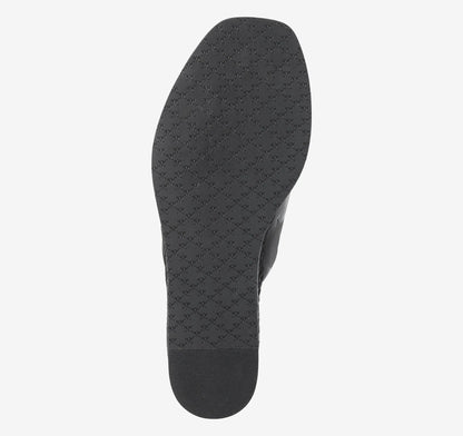 Black Nappa Leather