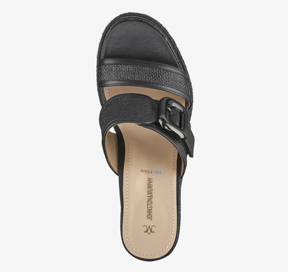 Black Raffia/Nappa Leather