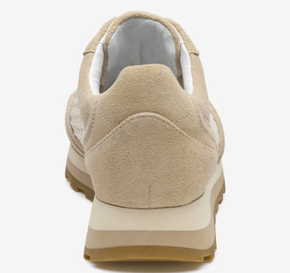 Sand Suede/Crochet
