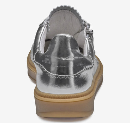 Silver Metallic Sheepskin