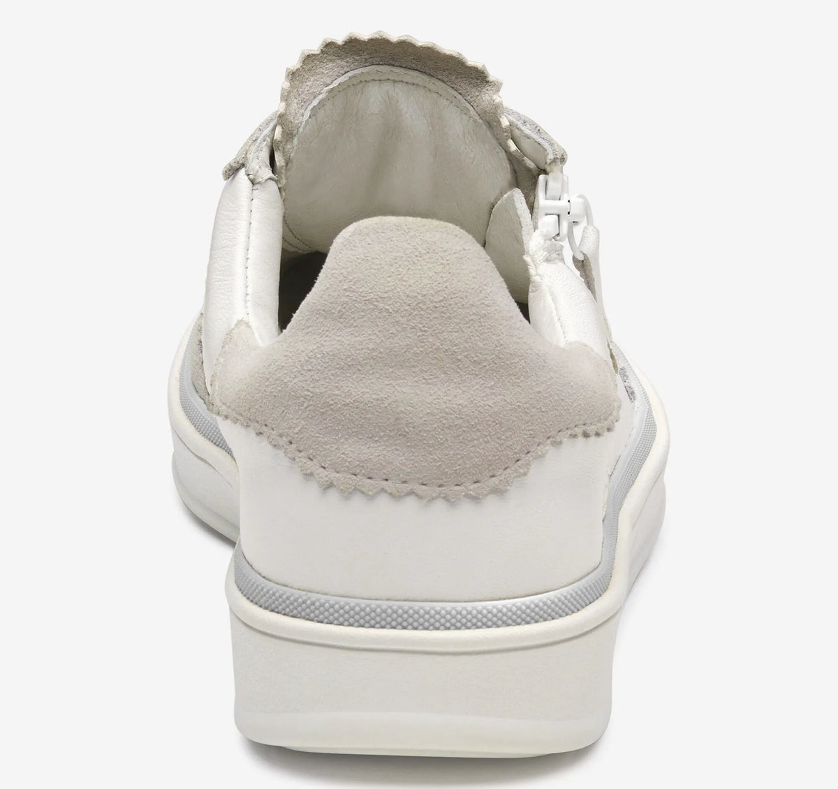 White Suede/Glove Leather