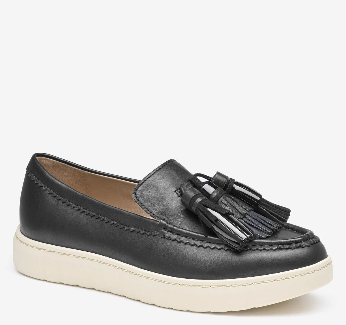 Black Nappa Leather