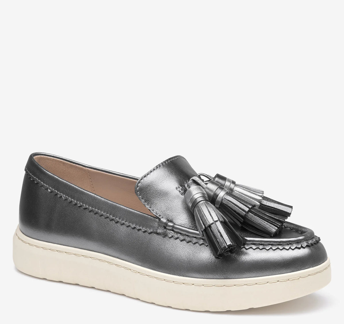 Gunmetal Metallic Sheepskin