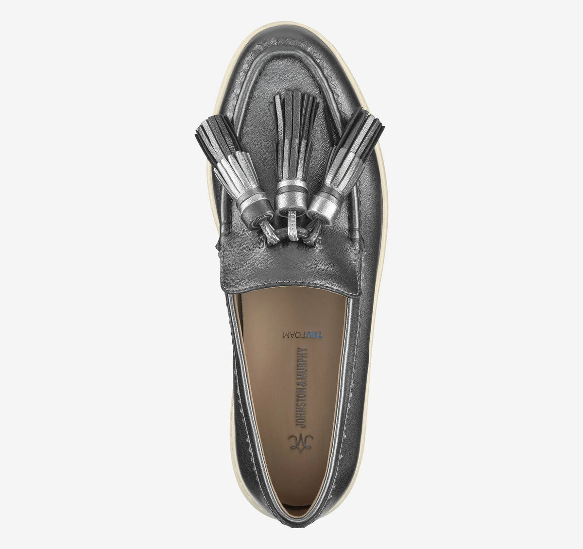 Gunmetal Metallic Sheepskin