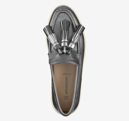 Gunmetal Metallic Sheepskin