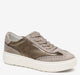 Taupe Metallic Italian Kid Suede/Kid Suede