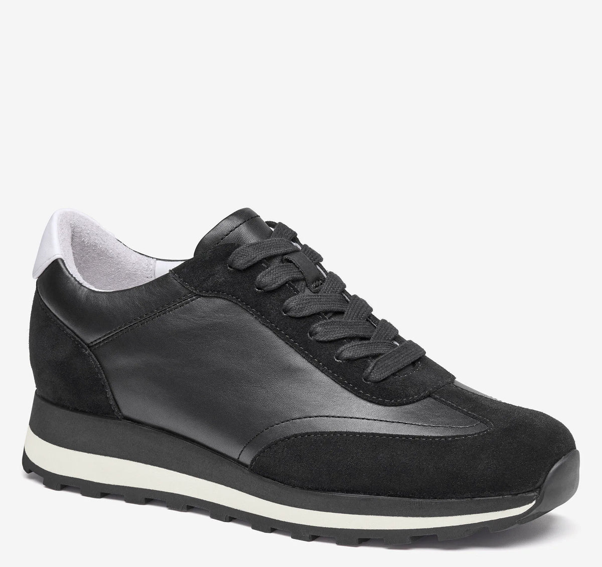 Black Nappa Leather/Suede