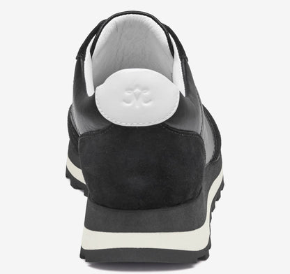 Black Nappa Leather/Suede