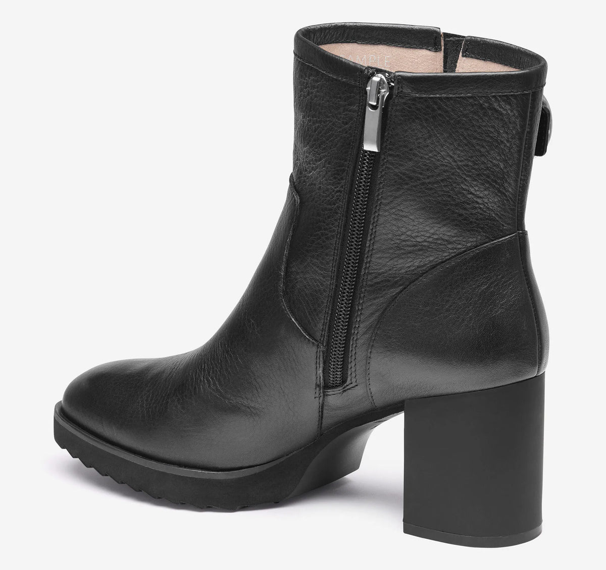 Black Waterproof Calfskin