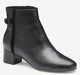 Black Nappa Leather/Italian Croc-Embossed Sheepskin