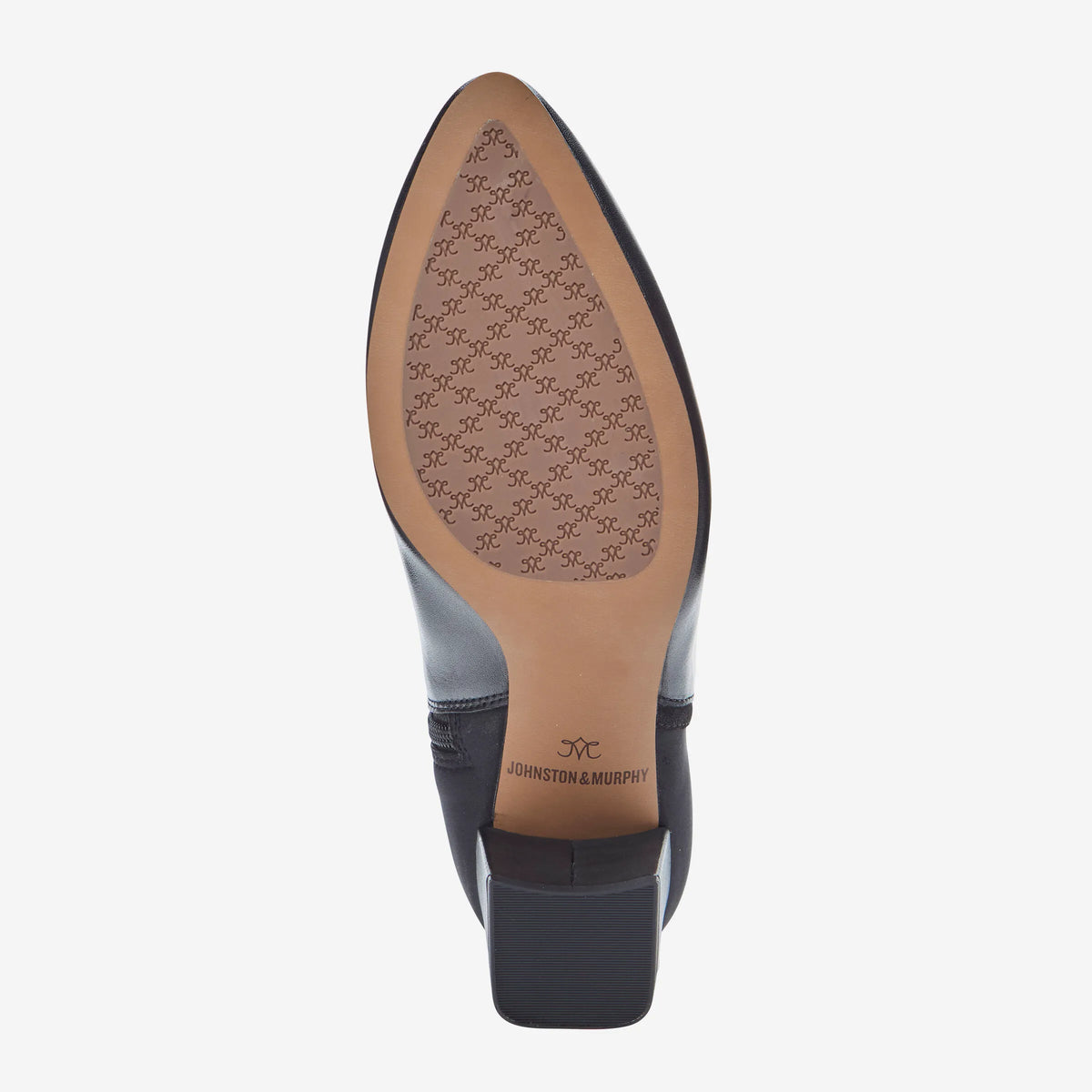 Black Calfskin/Spandex