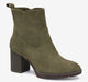 Olive Waterproof Suede