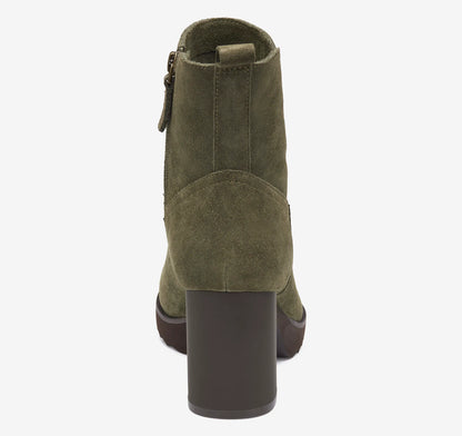 Olive Waterproof Suede