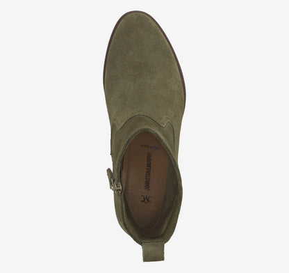 Olive Waterproof Suede