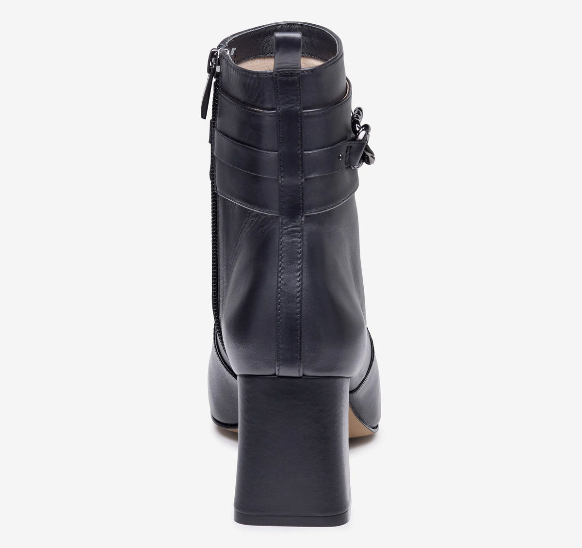 Black Nappa Leather