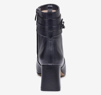 Black Nappa Leather