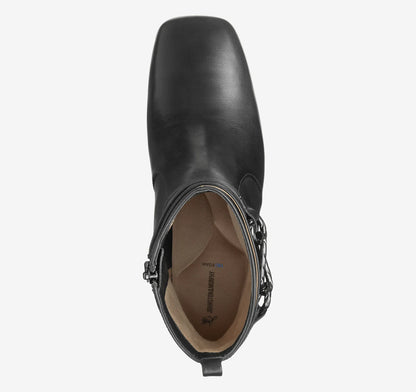 Black Nappa Leather
