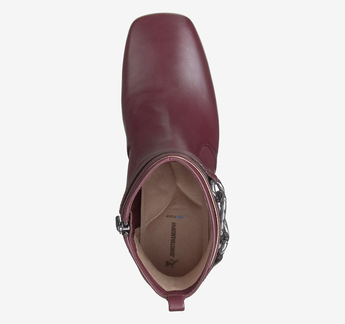 Wine Nappa Leather