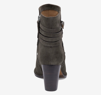 Dark Gray Suede